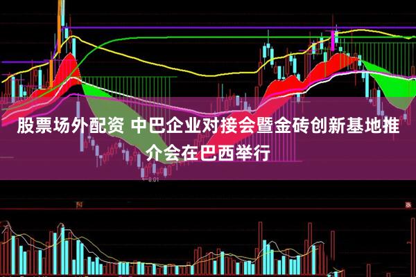 股票场外配资 中巴企业对接会暨金砖创新基地推介会在巴西举行